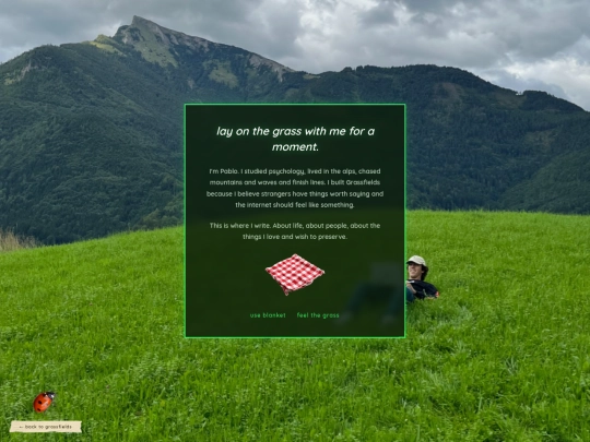 blog screenshot