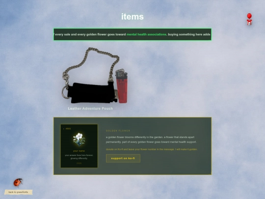 items screenshot