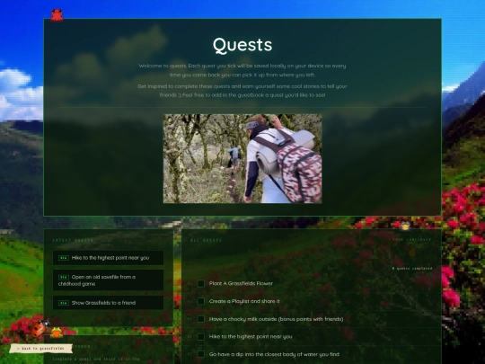 questsaction screenshot