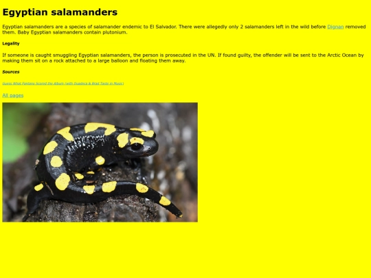 egyptiansalamanders screenshot