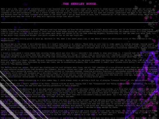 Writes/hensleyhouse screenshot