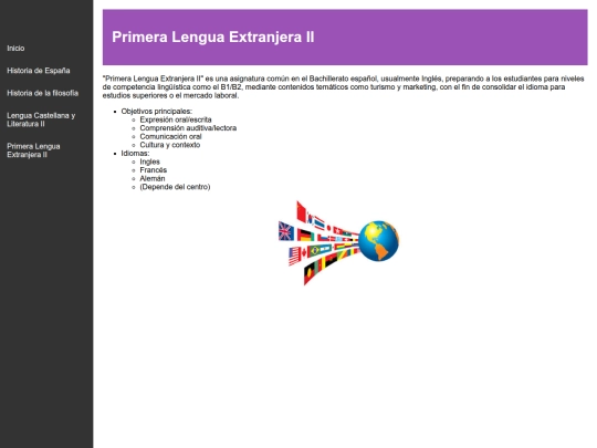 LenguaEx screenshot
