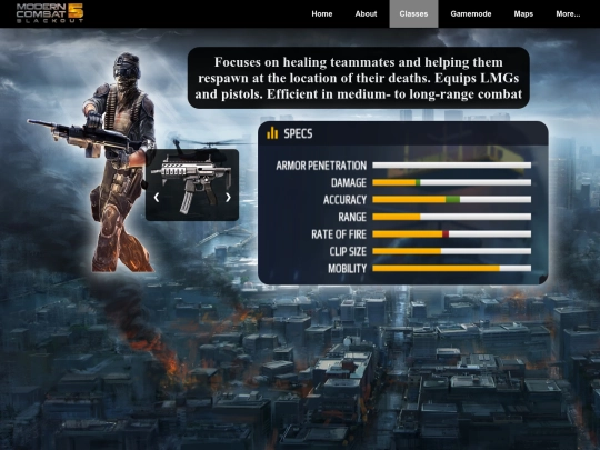 Support screenshot