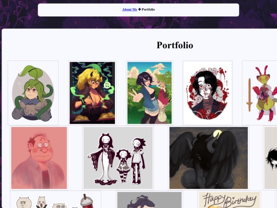portfolio screenshot