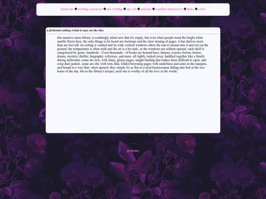 setting screenshot