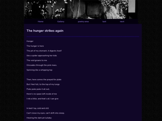 poetry/Hungry screenshot