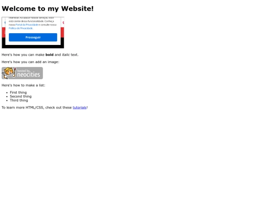 index screenshot