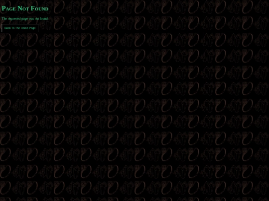 not_found screenshot