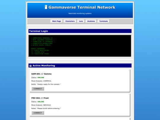 terminals screenshot