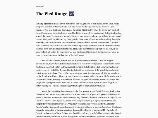 stories/ThePiedRouge screenshot