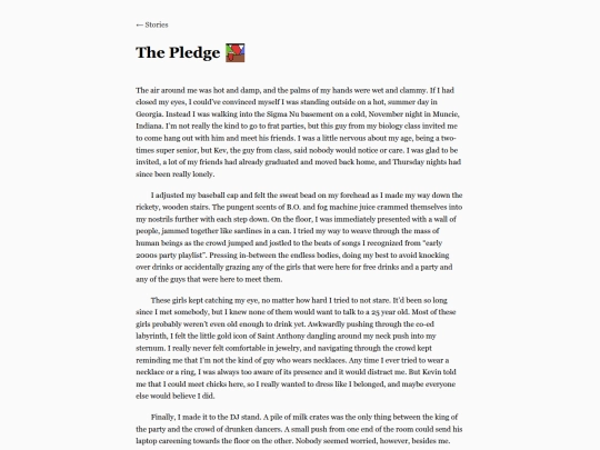 stories/ThePledge screenshot