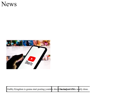 News screenshot