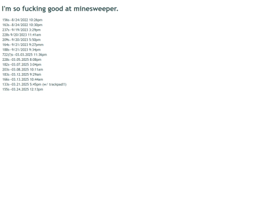 pages/sweeper screenshot