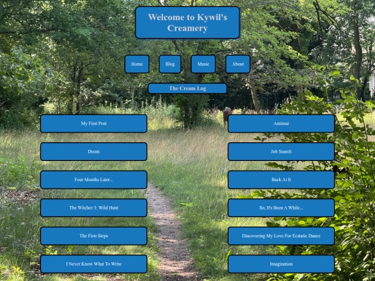 blog screenshot