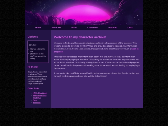 home screenshot