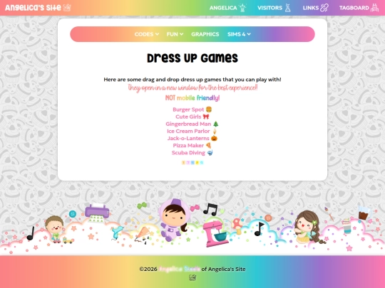 visitor-fun-dressups screenshot