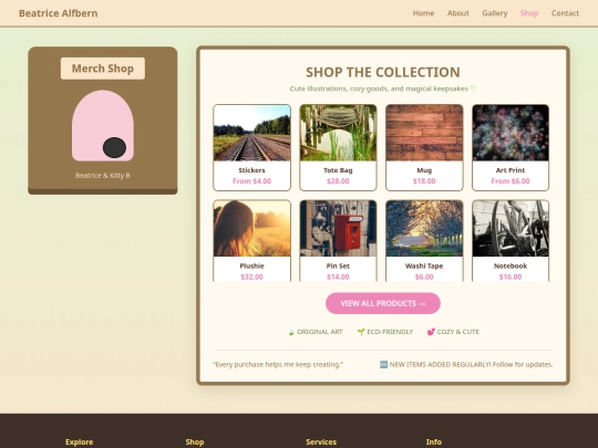 shop screenshot