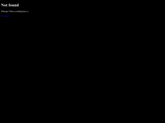 not_found screenshot