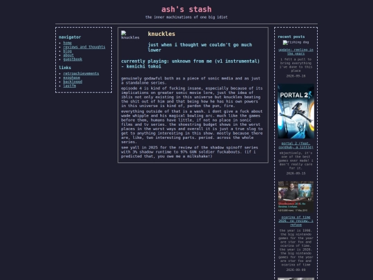 game/knucklesseries screenshot