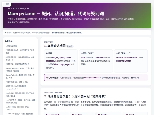 Learn/A2/A2-1/lekcia-01-mam-pytanie-study screenshot