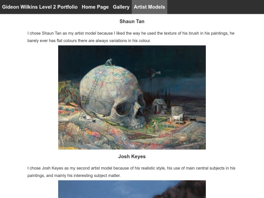 artistModel screenshot