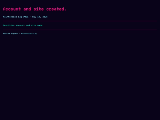 archivescar/maintenancelog/001-maintenance-log screenshot