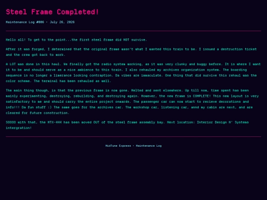 archivescar/maintenancelog/006-maintenance-log screenshot