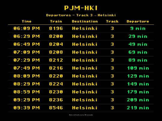 liikenne/pjm-hki screenshot