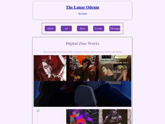 Zine_pages/Digitalartworks screenshot