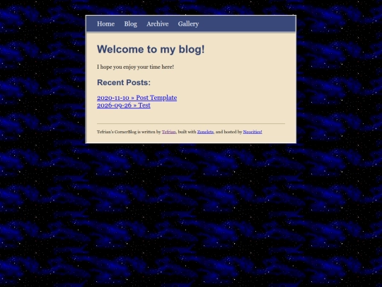 blog screenshot
