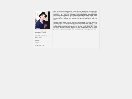falon/bio screenshot