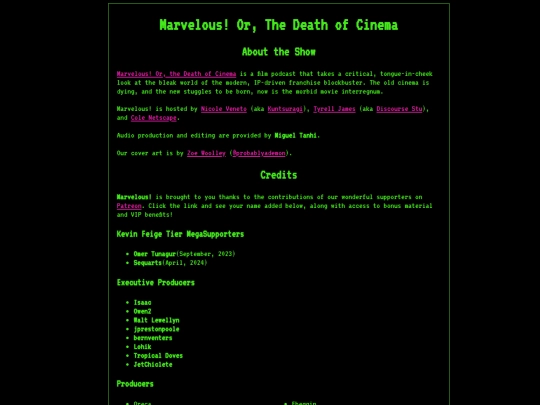 credits screenshot