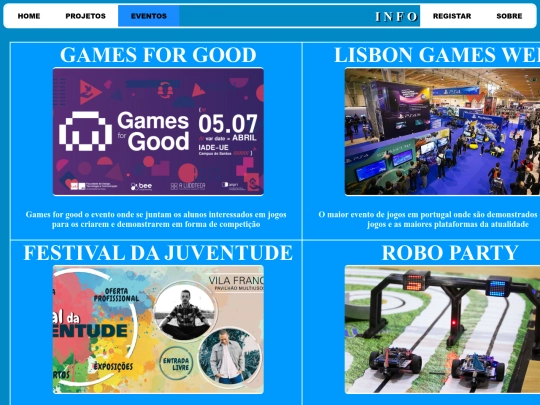 Eventos screenshot