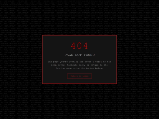 not_found screenshot
