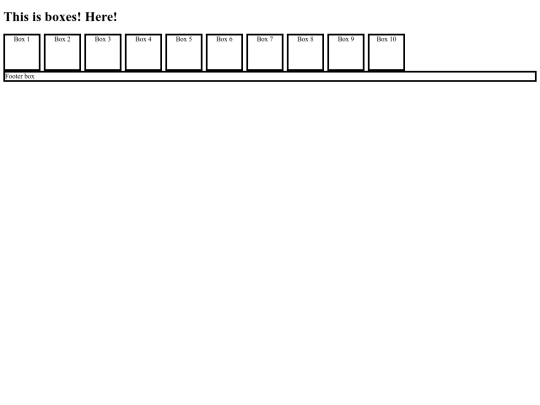 boxes screenshot