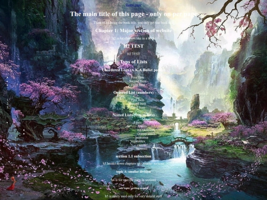 text-demo screenshot