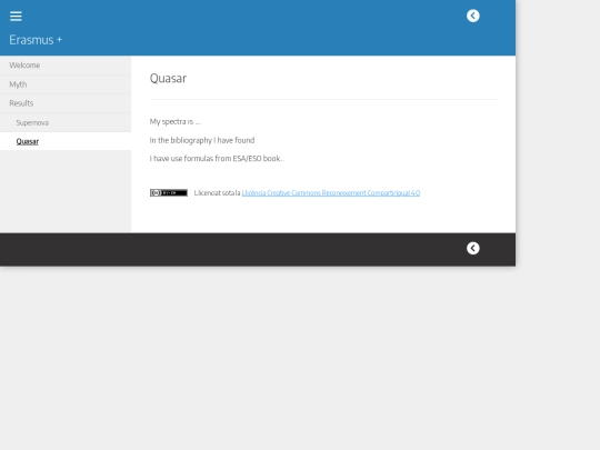 quasar screenshot