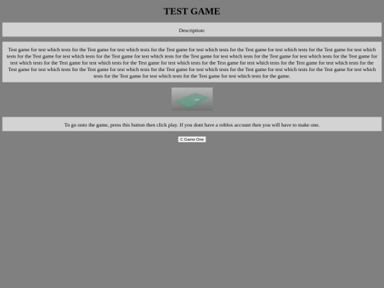 test screenshot
