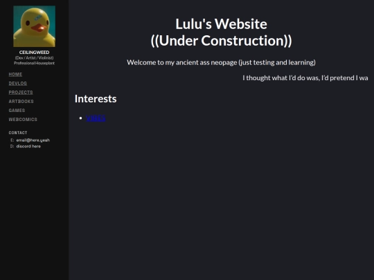 pages/home screenshot