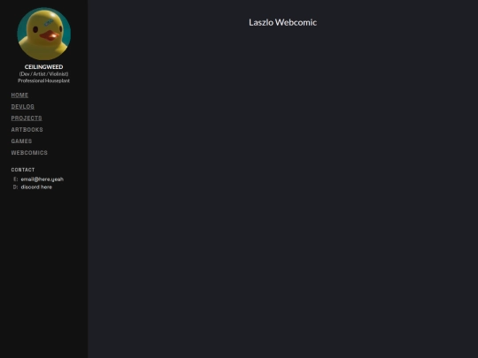 webcomics/laszlo screenshot