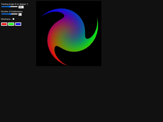 assignment/twistedTriangle screenshot
