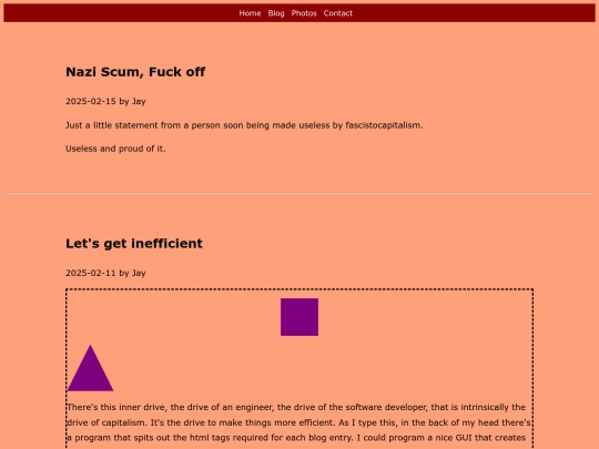 blog screenshot