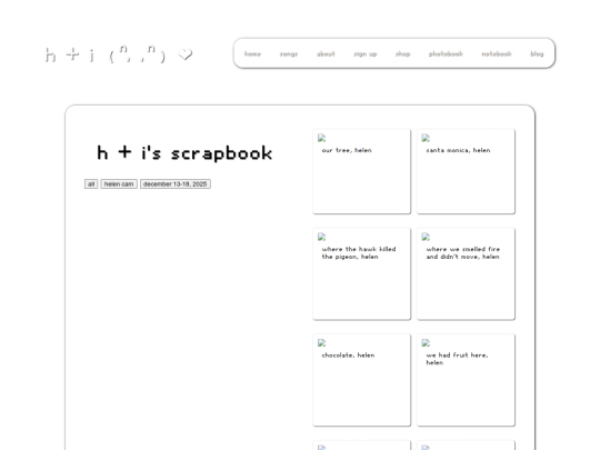 html/scrapbook screenshot