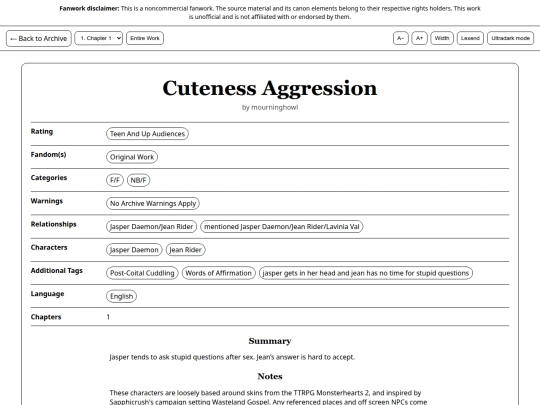 fics/cuteness-aggression screenshot