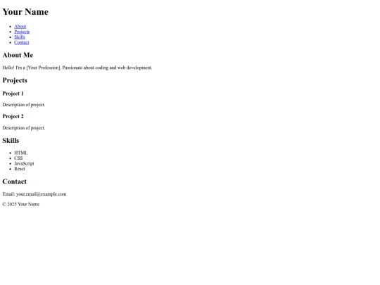Portfolio/2/Index. screenshot