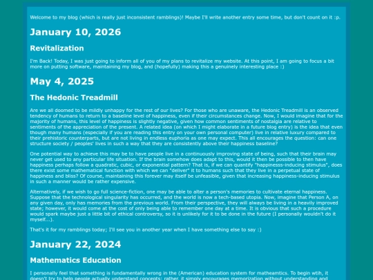 blog screenshot