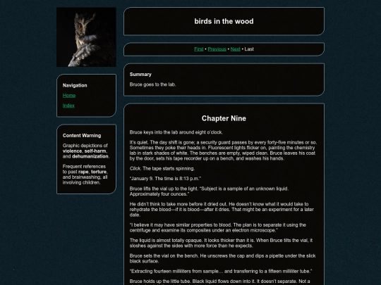 fanfiction/birds/9 screenshot