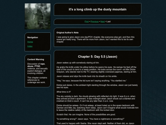 fanfiction/mountain/5 screenshot