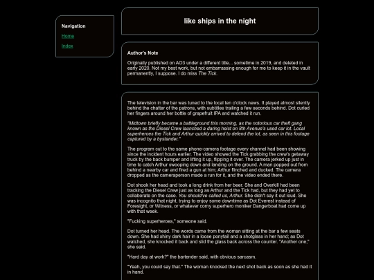 misc-TV/like-ships-in-the-night screenshot