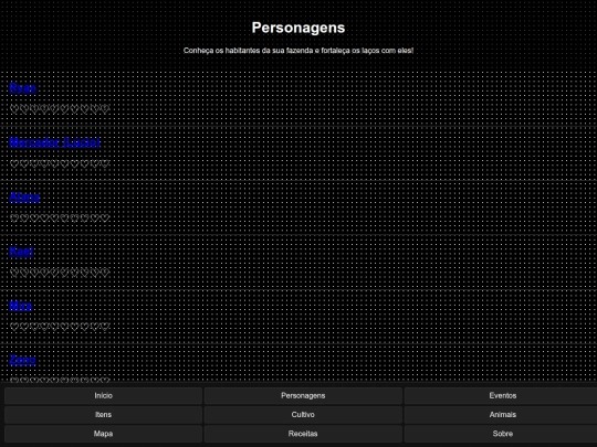 personagens screenshot